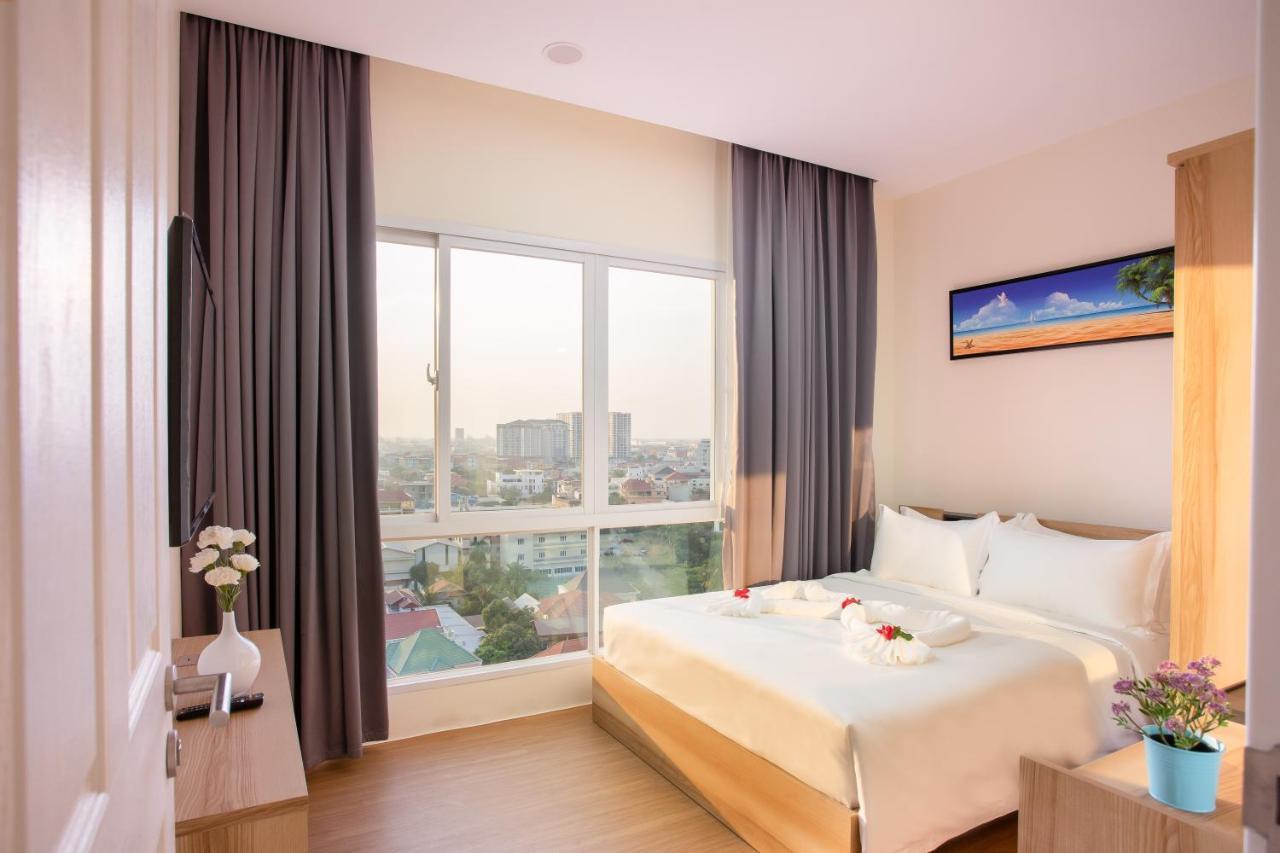 Tk View Hotel & Apartment Phnom Penh Zewnętrze zdjęcie